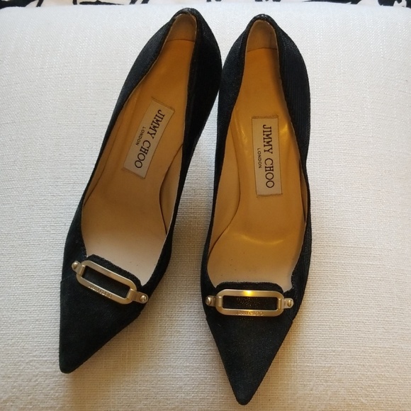 Jimmy Choo Shoes - Jimmy Choo Allure Kitten Heels size 5